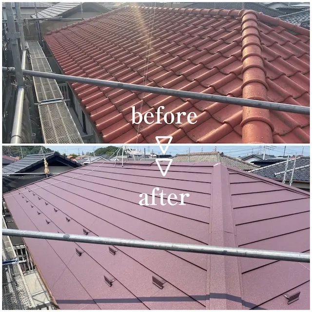 我孫子市・H様邸・葺替え工事